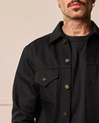 ensemble luxe en jean selvedge noir