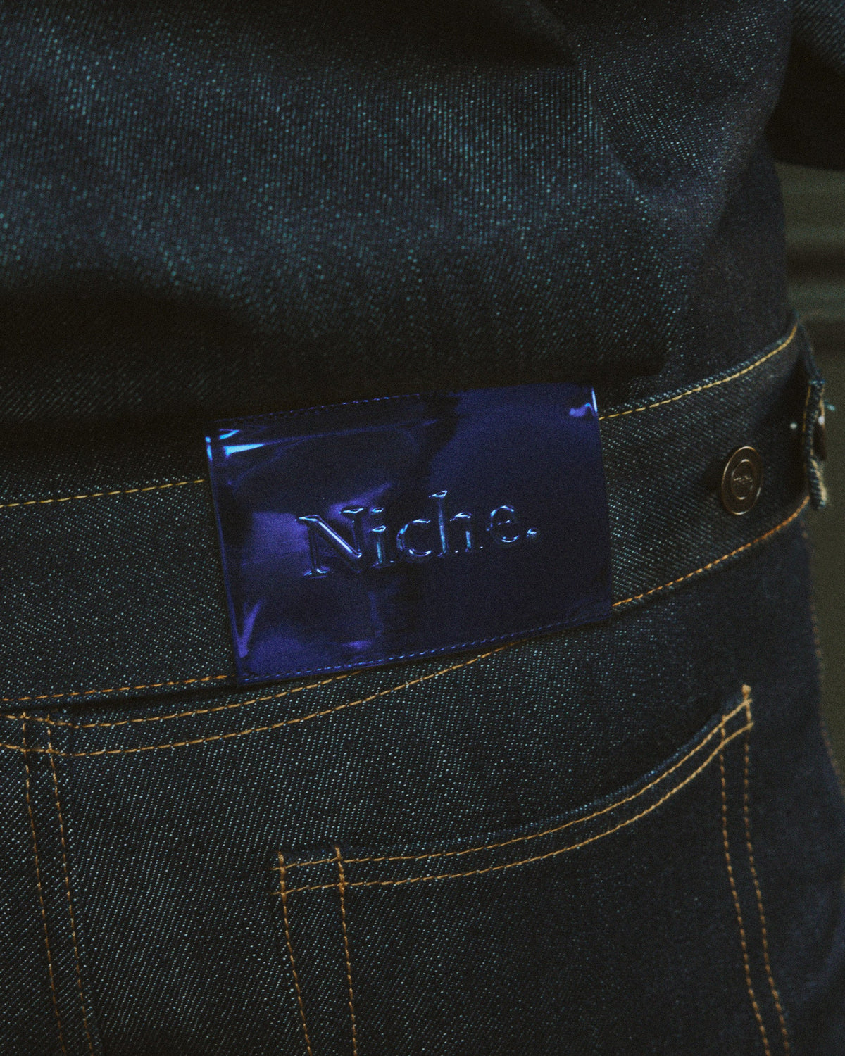 veste en jean selvedge indigo, denim japonais, jacron