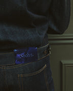 veste en jean selvedge indigo, denim japonais, jacron