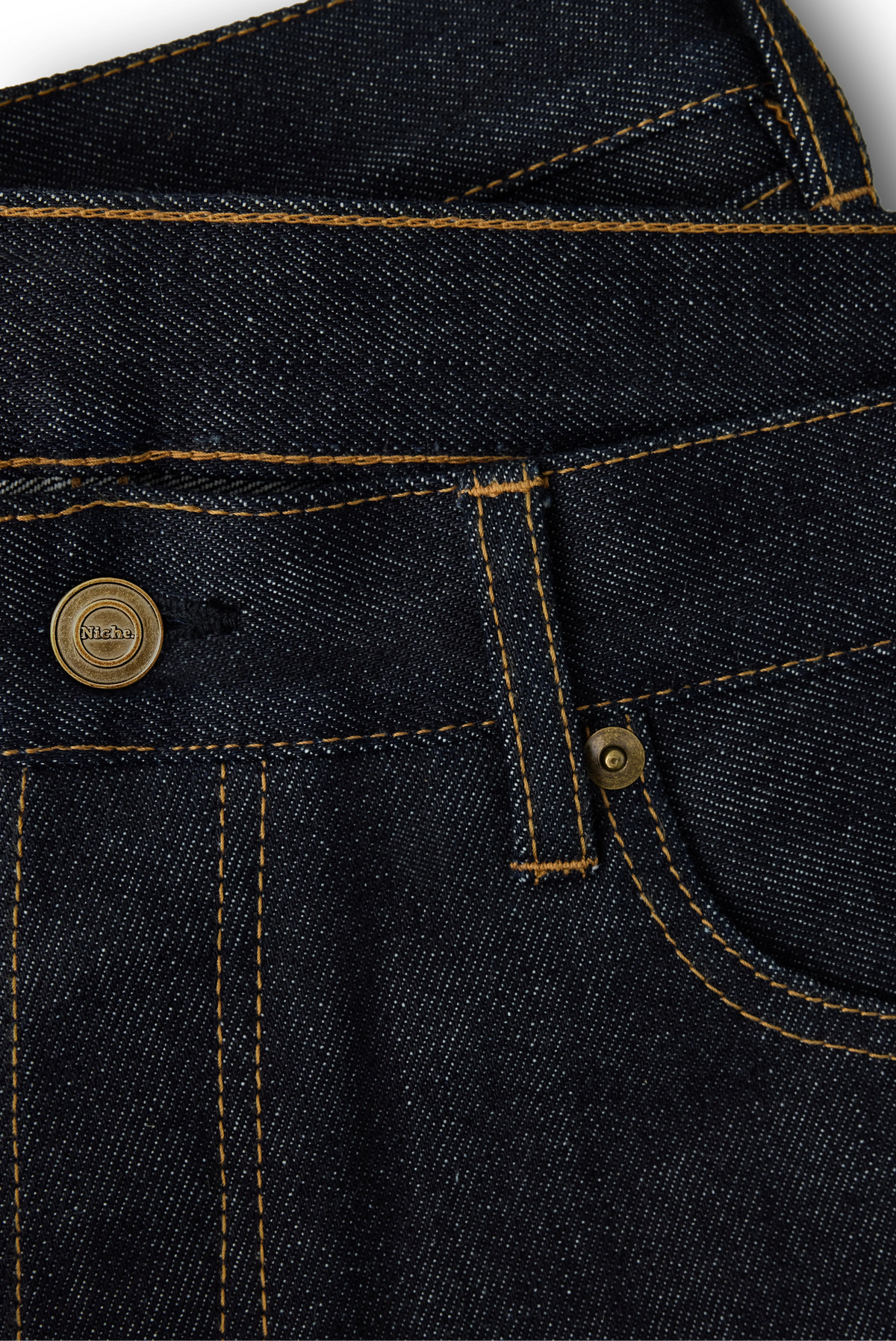 zoom jean selvedge denim japonais indigo